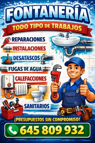 Fontanería a domicilio