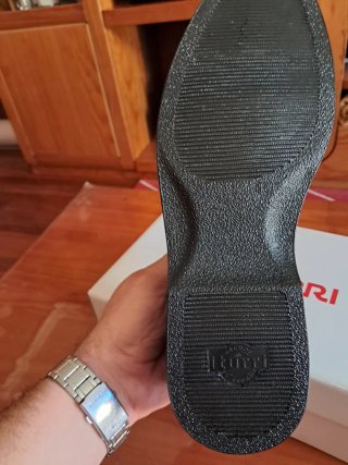 Zapatos de cordones negros 46