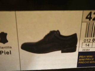 Zapatos de piel negros