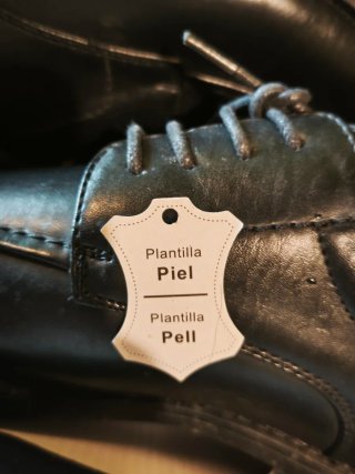 Zapatos de piel negros