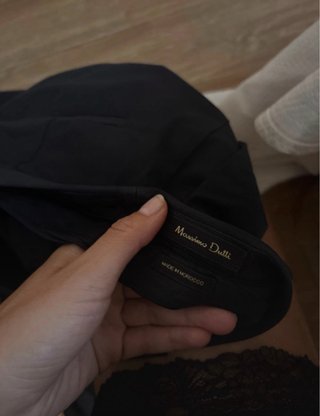 Pantalón azul marino Massimo Dutti Talla 36