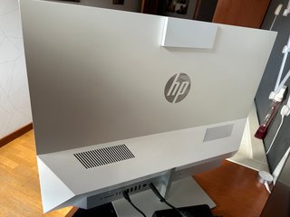 HP All-in-One 27 Plata y Blanco