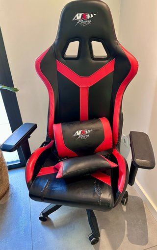 Silla Gaming ATX Racing Negra/Roja