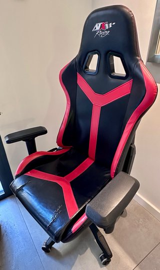 Silla Gaming ATX Racing Negra/Roja