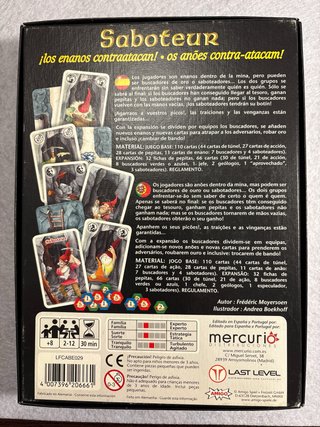 Juego de mesa Saboteur