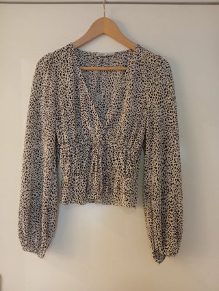 Blusa Pull&Bear Estampada T.M