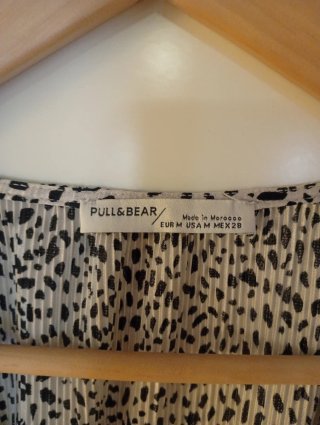 Blusa Pull&Bear Estampada T.M