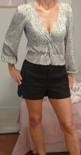 Blusa Pull&Bear Estampada T.M