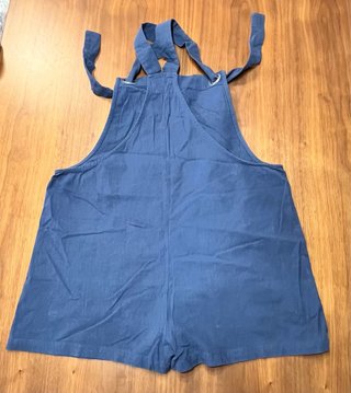 Peto corto verano mujer azul marino