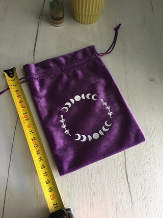 Sacchetto in velluto per carte o pietre