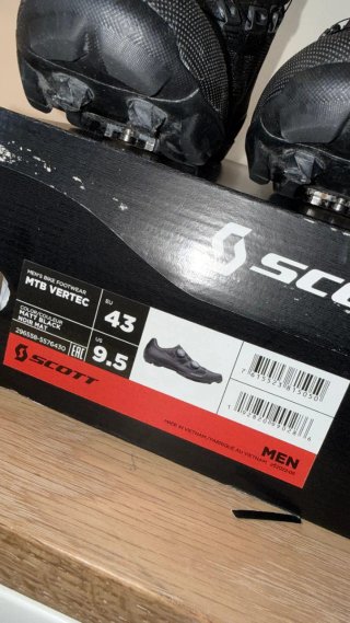 Scarpe Scott Vertec MTB Nere