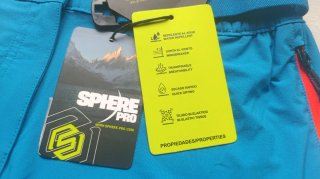 SPHEREPRO Pantalones Cortos Montaña DWR Azul XL