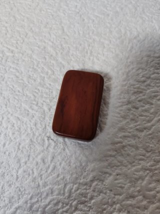 Accendino stile Zippo replica legno