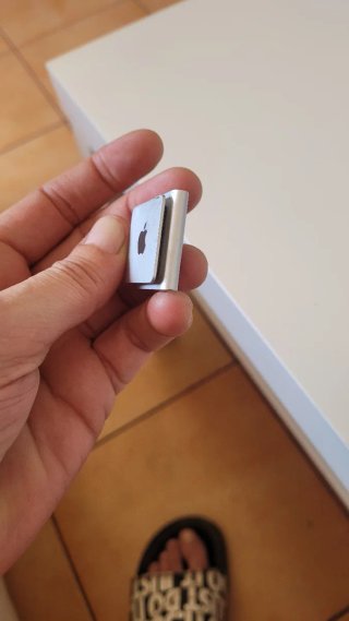 iPod Shuffle Apple Plata Negro