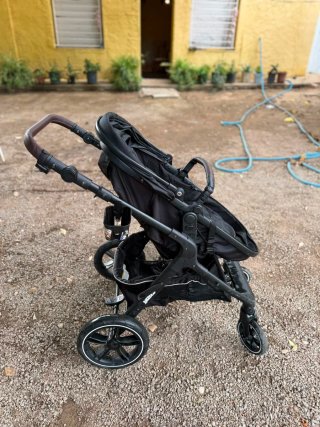 Carro de bebé 2 en 1 negro