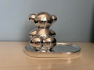 Oso joyero Tous plateado