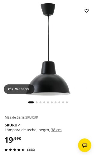 Lámpara de techo gris marinado