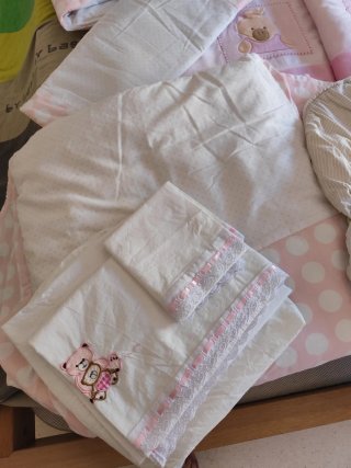 Funda carrito y ropa de cuna