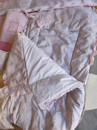 Funda carrito y ropa de cuna