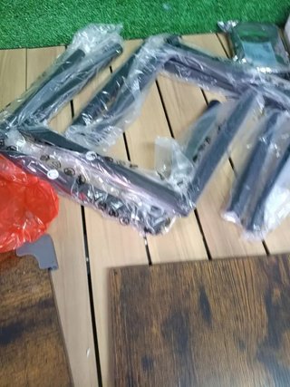 VASAGLE Mesa Auxiliar mesita de Noche, Mesa Marrón