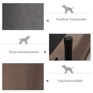 Letto Elevato Portatile per Cani/Gatti