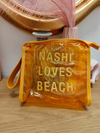 Pochette Nashi Argan Gialla Trasparente