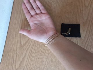 Pulsera Cruz y Medalla Milagrosa Oro/Plata
