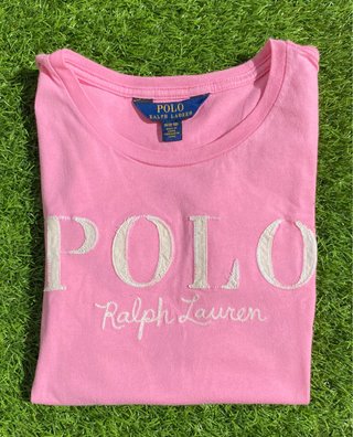 Camiseta Polo Ralph Lauren Rosa (NIÑOS)