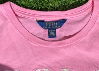 Camiseta Polo Ralph Lauren Rosa (NIÑOS)