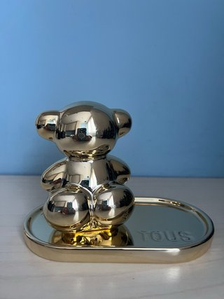 Oso joyero Tous dorado