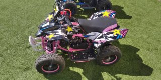 Mini Quad Infantil Rosa y Negro