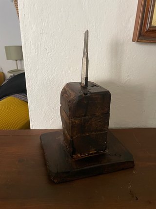 Astillador de leña manual para chimenea