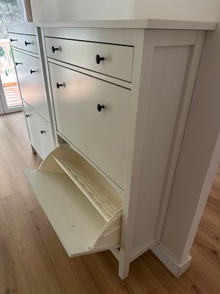 Zapatero IKEA HEMNES Blanco