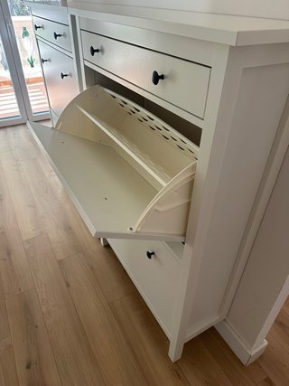 Zapatero IKEA HEMNES Blanco