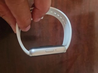 Samsung Galaxy Fit 3 Smartwatch Argento/Bianco
