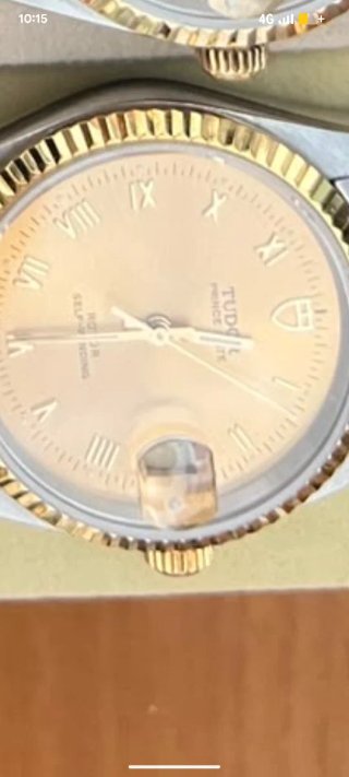 Tudor Prince Date 34mm Oro y Plata