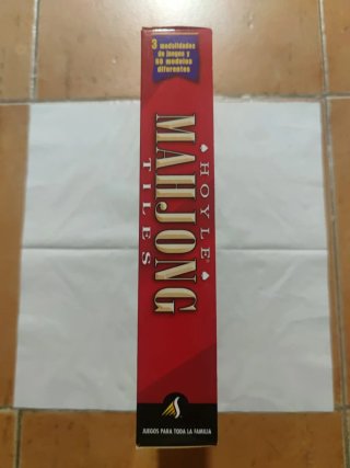 Juego de PC Hoyle Mahjong Tiles versión ESP retro