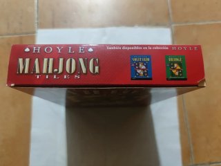 Juego de PC Hoyle Mahjong Tiles versión ESP retro