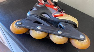 Patines en línea Decathlon talla ajustable 32/34.