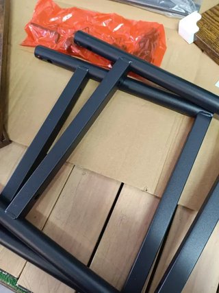 Mesa Auxiliar VASAGLE Madera y Metal