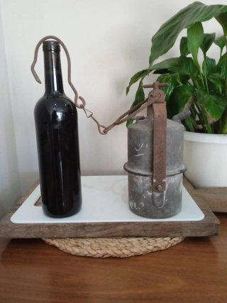 Antiguo carburo o lampara de minero.