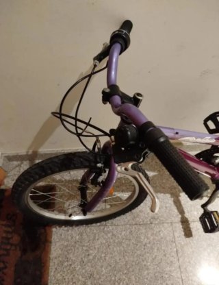 OFFERTA! Bicicleta Infantile Viola. 16 pollici