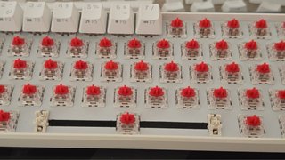 Teclado Mecánico RK 61 Teclas Rojo