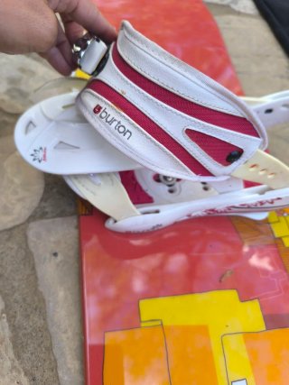 Tabla Snow Burton Mujer+fijac. burton+fund.Dakine