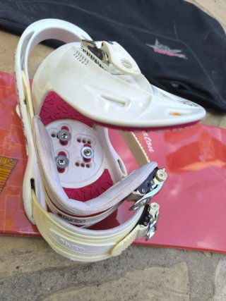 Tabla Snow Burton Mujer+fijac. burton+fund.Dakine
