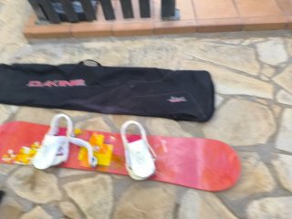 Tabla Snow Burton Mujer+fijac. burton+fund.Dakine