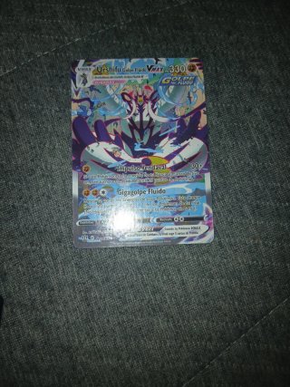 Carta Pokémon Urshifu Golpe Fluido VMAX