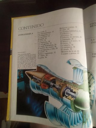 Un libro sobre enciclopedia inventos