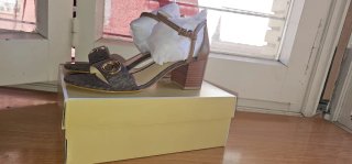 Sandalias Michael Kors Marrón y Dorado