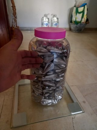 Plomo para volántil pesca
